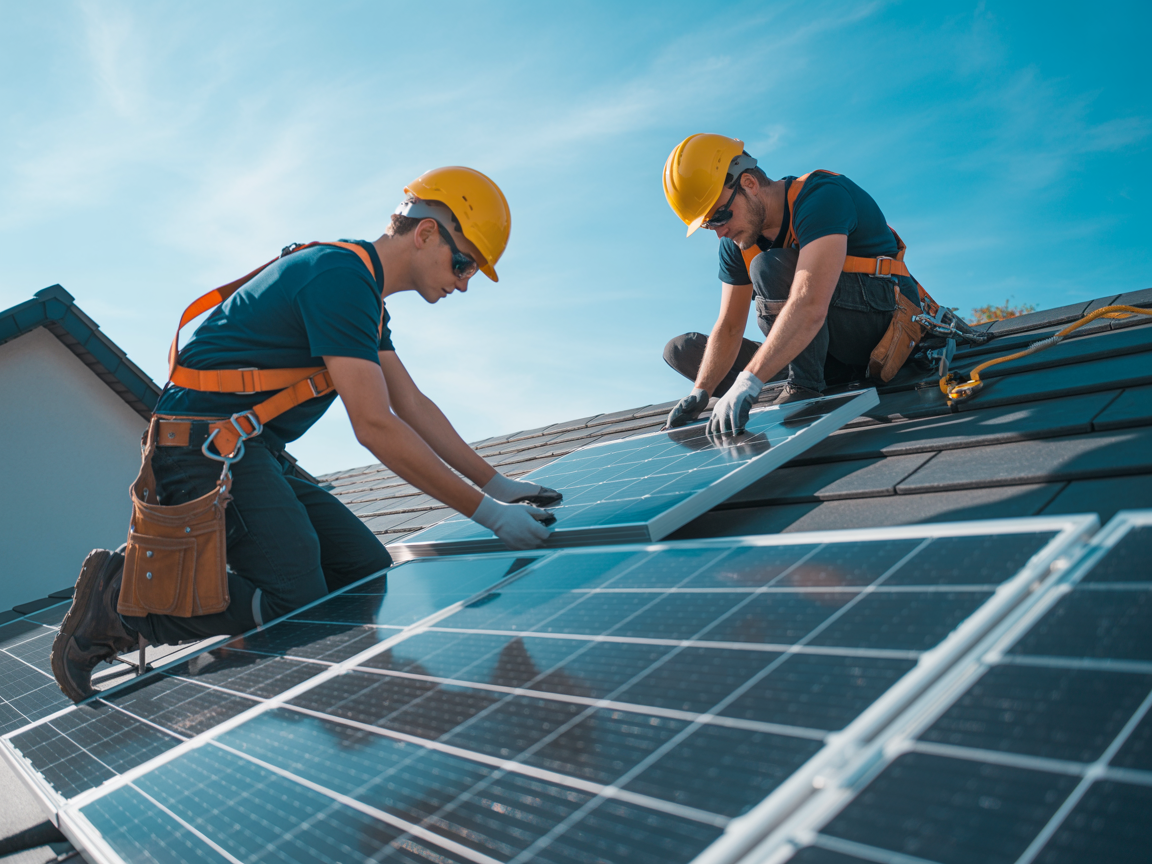 Hauseco Team bei Installation